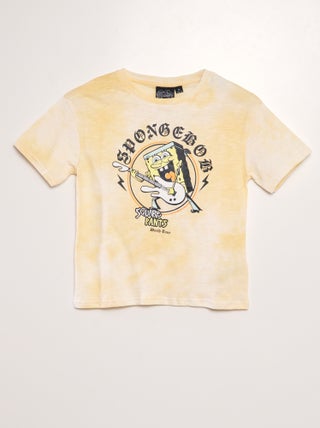T-shirt met korte mouw 'SpongeBob'