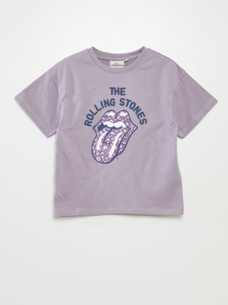 T-shirt met korte mouw 'The Rolling Stones'