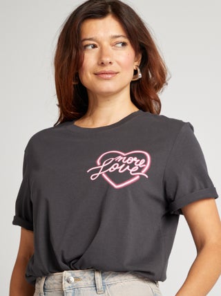 T-shirt met korte mouw