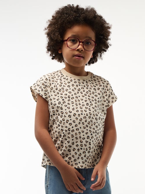 T-shirt met korte mouwen - Collectie gemakkelijk aan te trekken - Kiabi