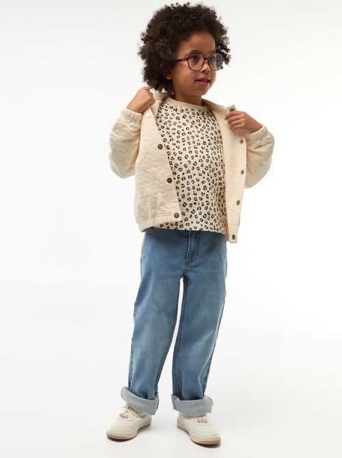 T-shirt met korte mouwen - Collectie gemakkelijk aan te trekken - Kiabi