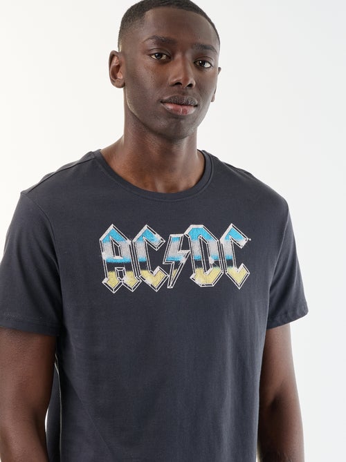 T-shirt met korte mouwen 'AC DC' - Kiabi