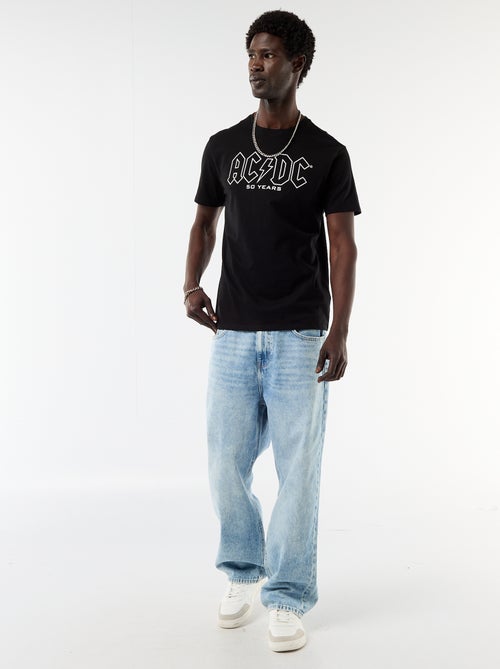 T-shirt met korte mouwen 'AC/DC' - Kiabi