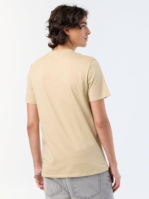 T-shirt met korte mouwen en print - Kiabi