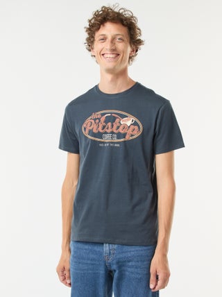 T-shirt met korte mouwen en print