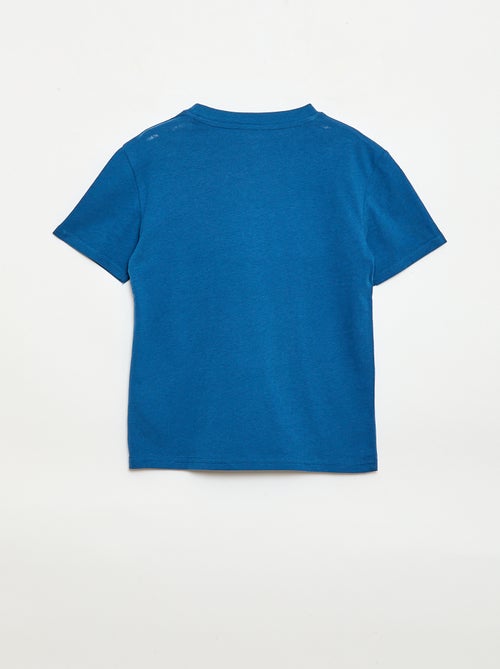 T-shirt met korte mouwen en print - Kiabi