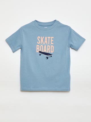 T-shirt met korte mouwen en print