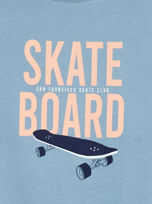 T-shirt met korte mouwen en print - Kiabi