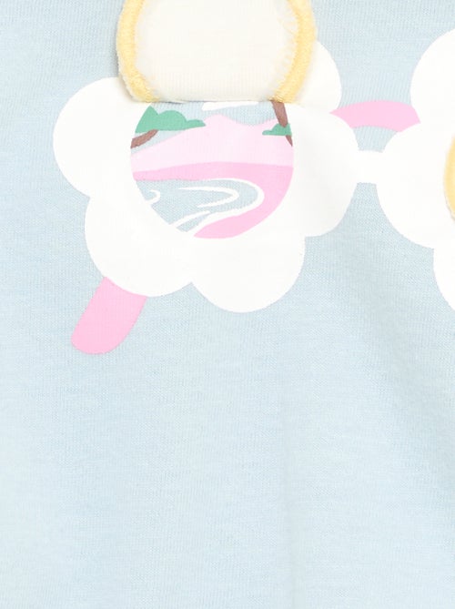 T-shirt met korte mouwen en print - Kiabi