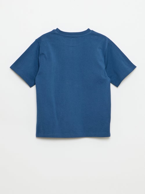 T-shirt met korte mouwen en print - Kiabi