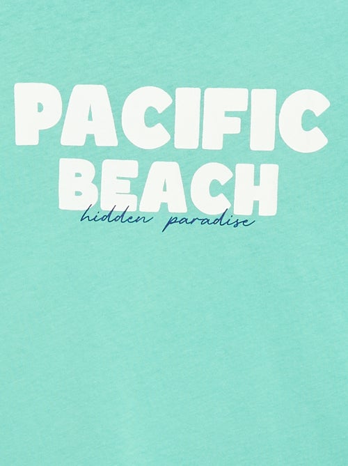 T-shirt met korte mouwen en print - Kiabi