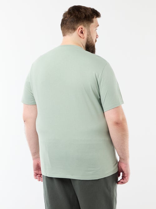 T-shirt met korte mouwen en print - Kiabi