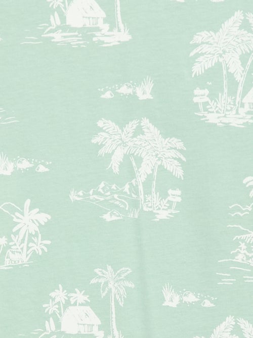 T-shirt met korte mouwen en print - Kiabi