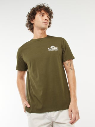 T-shirt met korte mouwen en print