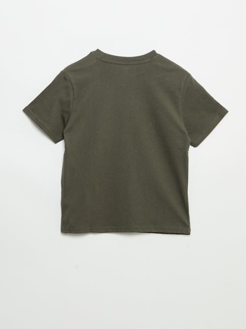 T-shirt met korte mouwen en print - Kiabi T-shirt met korte mouwen en print - Kiabi