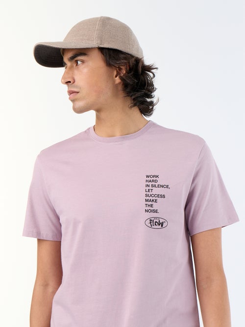 T-shirt met korte mouwen en print - Kiabi