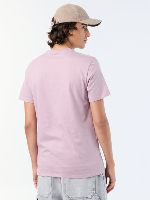 T-shirt met korte mouwen en print - Kiabi