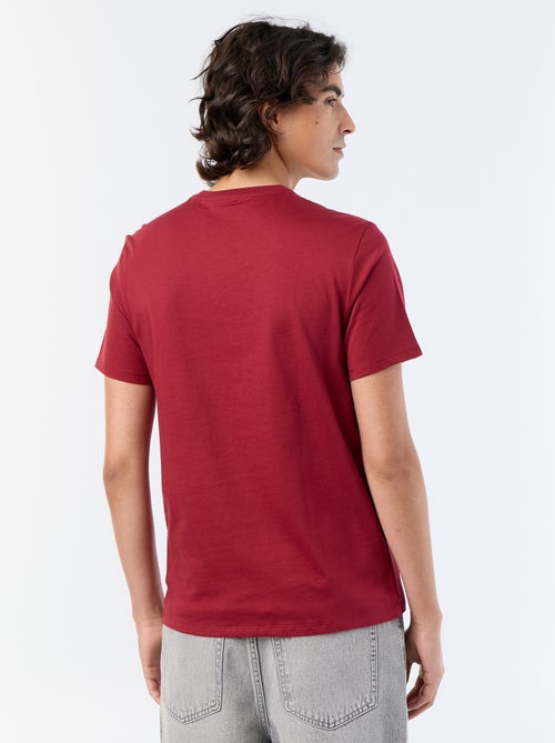 T-shirt met korte mouwen en print - Kiabi