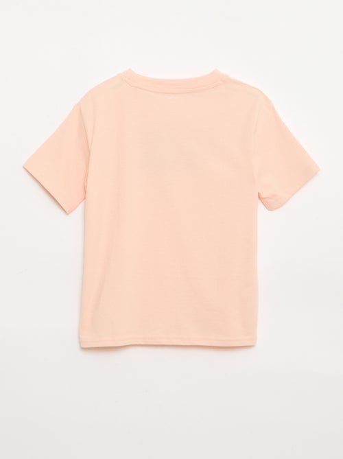 T-shirt met korte mouwen en print - Kiabi