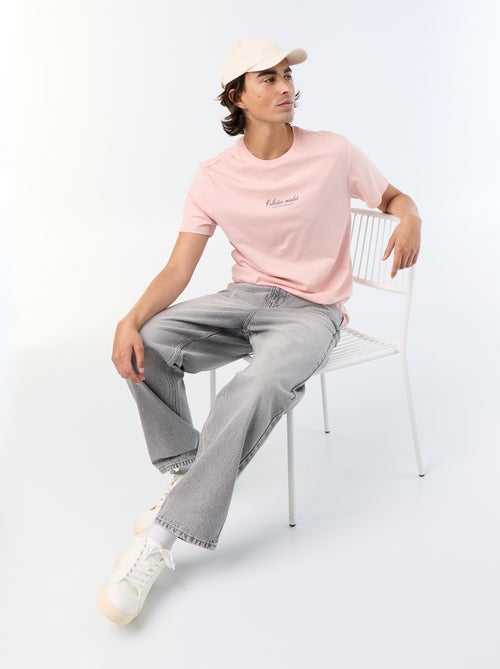 T-shirt met korte mouwen en print - Kiabi T-shirt met korte mouwen en print - Kiabi