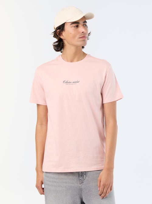 T-shirt met korte mouwen en print - Kiabi T-shirt met korte mouwen en print - Kiabi