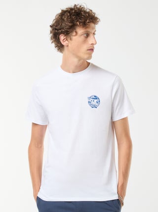 T-shirt met korte mouwen en print