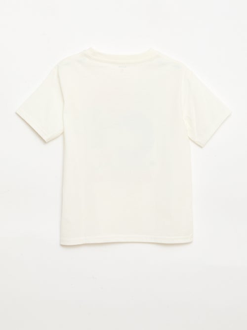 T-shirt met korte mouwen en print - Kiabi