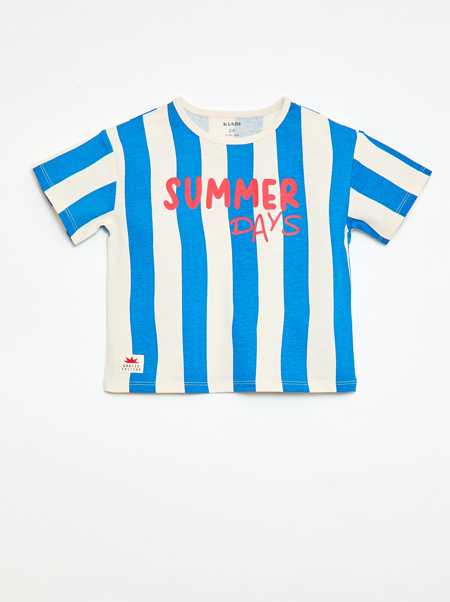 T-shirt met korte mouwen en print