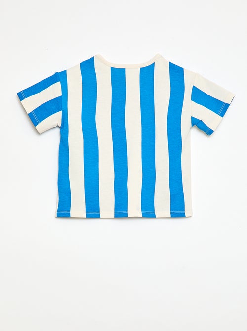 T-shirt met korte mouwen en print - Kiabi