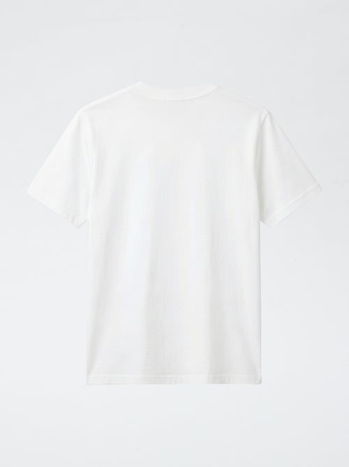 T-shirt met korte mouwen en print - Kiabi