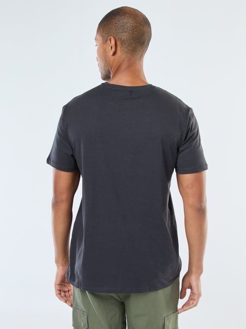 T-shirt met korte mouwen en 'Star Wars'-print - Kiabi