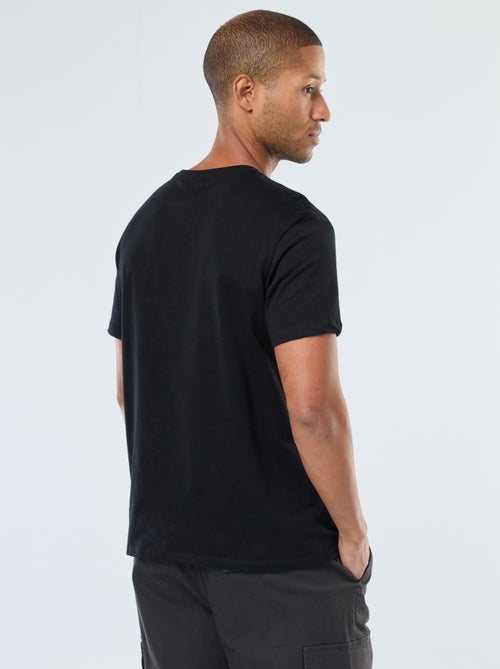 T-shirt met korte mouwen en 'Star Wars'-print - Kiabi