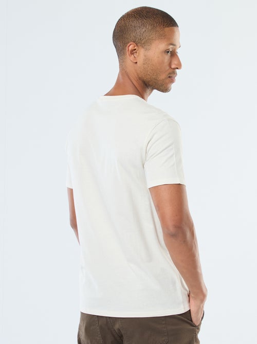 T-shirt met korte mouwen en 'Stranger Things'-print - Kiabi