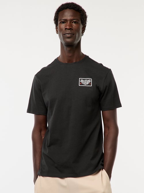 T-shirt met korte mouwen en 'Stranger Things'-print - Kiabi