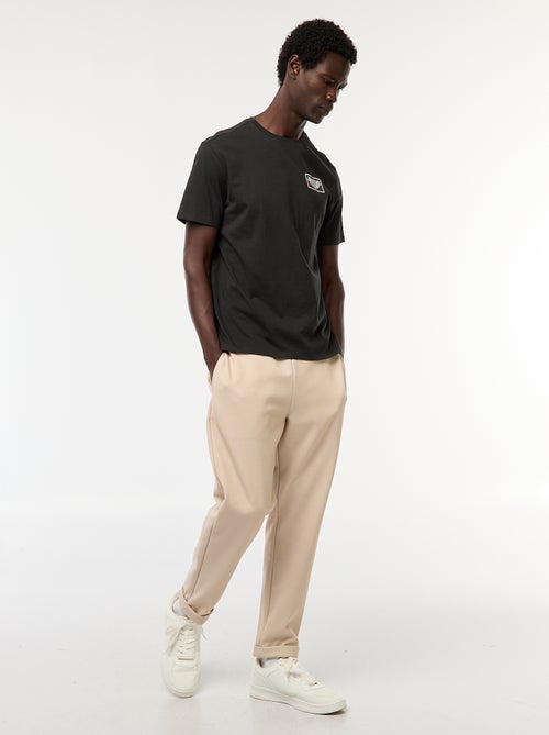 T-shirt met korte mouwen en 'Stranger Things'-print - Kiabi