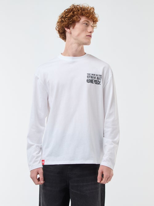 T-shirt met korte mouwen 'Fashion UK' One Piece' - Kiabi