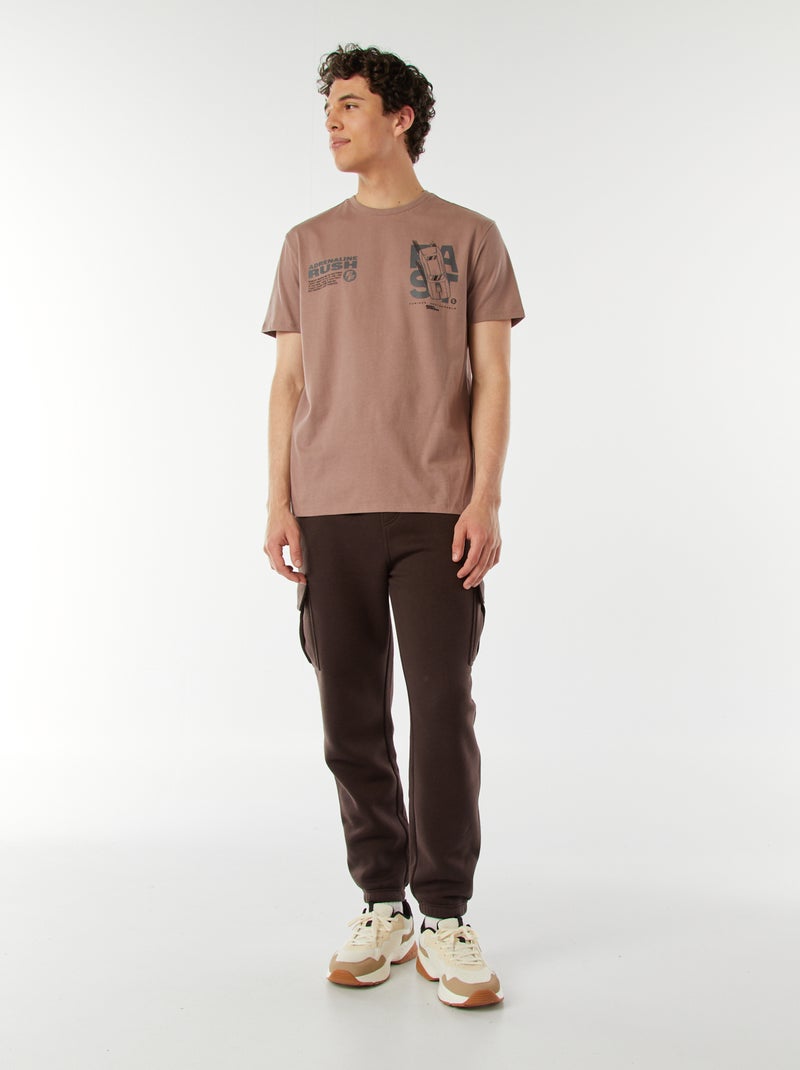 T-shirt met korte mouwen 'Fast & Furious' Rose - Kiabi