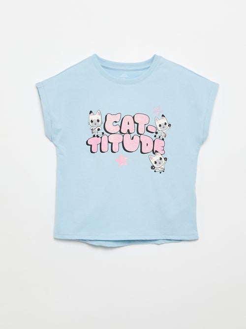 T-shirt met korte mouwen 'Gabby en het Magische Huis' - Kiabi