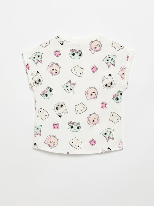T-shirt met korte mouwen 'Gabby en het Magische Huis' - Kiabi