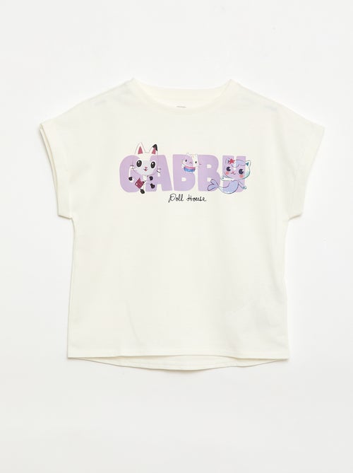 T-shirt met korte mouwen 'Gabby's Poppenhuis' 'Universal' - Kiabi