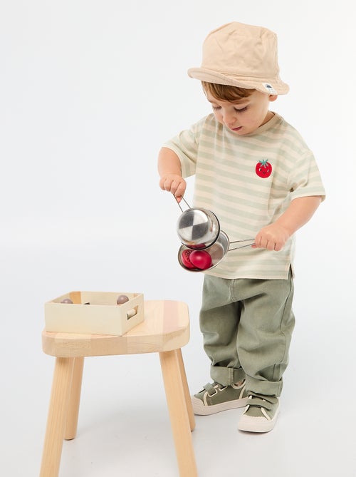 T-shirt met korte mouwen - Kiabi