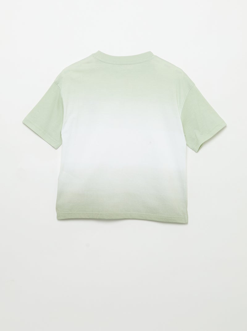 T-shirt met korte mouwen Groen - Kiabi