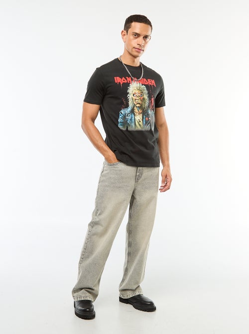 T-shirt met korte mouwen 'Iron Maiden' - Kiabi T-shirt met korte mouwen 'Iron Maiden' - Kiabi