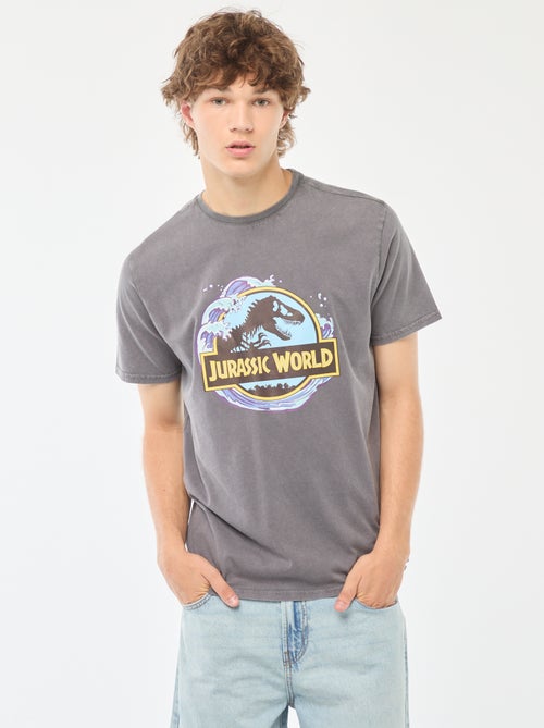 T-shirt met korte mouwen 'Jurassic World' - Kiabi