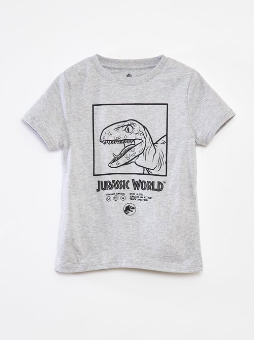 T-shirt met korte mouwen 'Jurassic World' - Kiabi