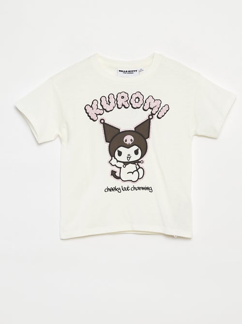 T-shirt met korte mouwen 'Kuromi' 'Hello Kitty' - Kiabi