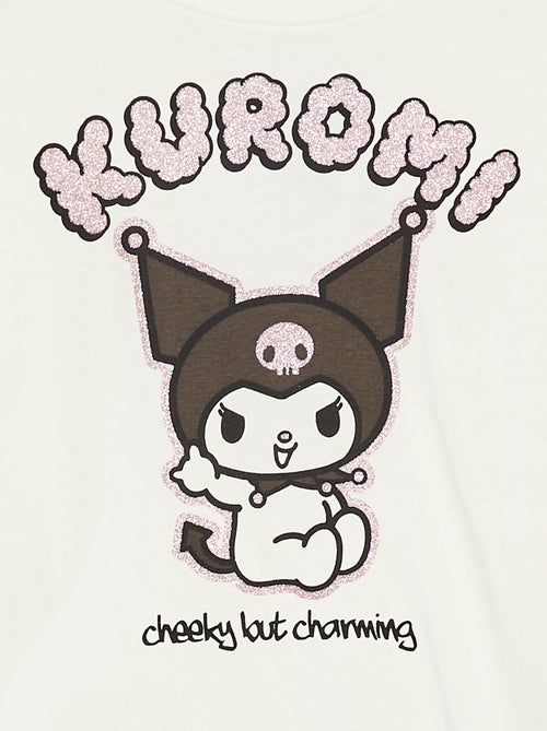 T-shirt met korte mouwen 'Kuromi' 'Hello Kitty' - Kiabi