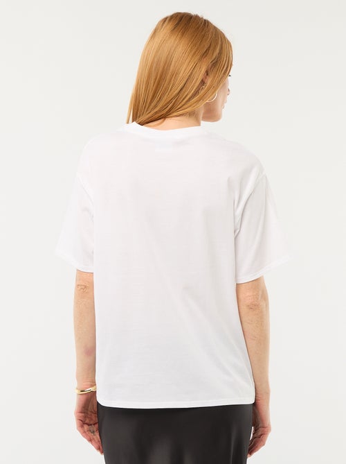 T-shirt met korte mouwen 'Love Actually' - Kiabi T-shirt met korte mouwen 'Love Actually' - Kiabi