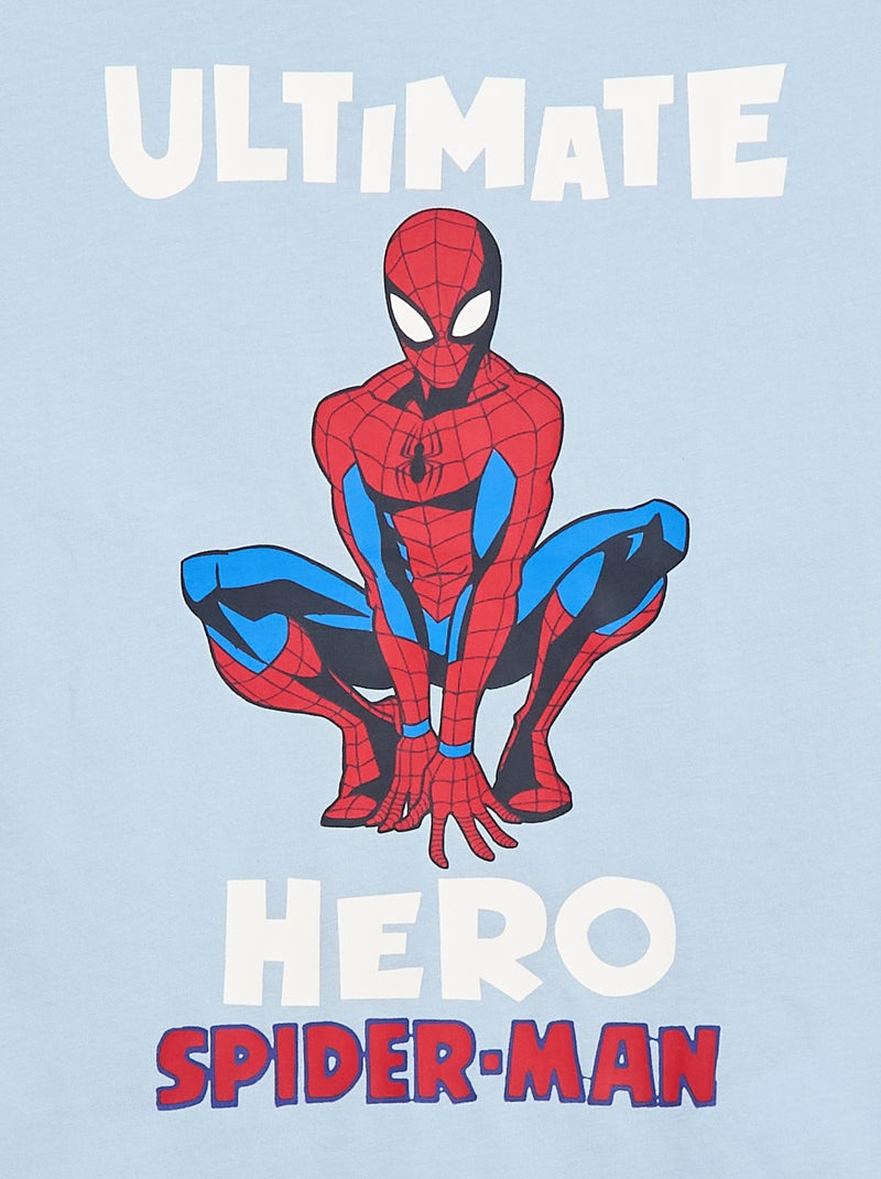 T-shirt met korte mouwen 'Marvel' 'Avengers' Blauw - Kiabi