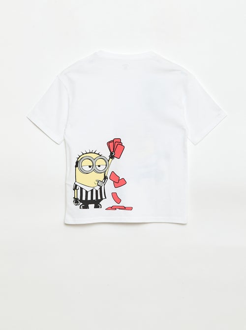 T-shirt met korte mouwen met 'Minions'-print - Kiabi